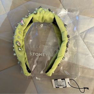 Stoney Clover Lane x Lele Sadoughi Lime Headband